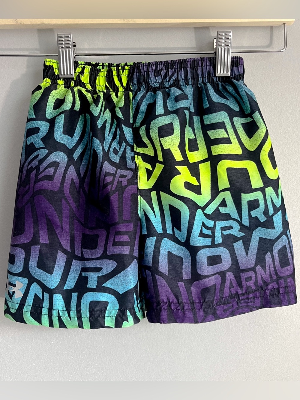 Under Armour Swim Shorts - 3T - Neon High-Vis